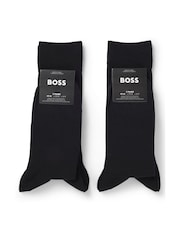 BOSS Black Iconic Logo Gift Socks 4 Pack - Image 2 of 3