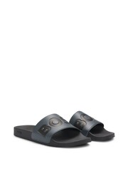 Madilim na Gray - BOSS Malaking Logo Slider - Larawan 1 ng 2