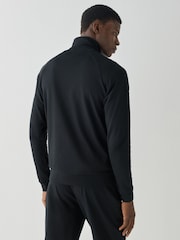 BOSS Black Authentic Regular-Fit Logo Zip Through Sweat Top - Image 2 of 3