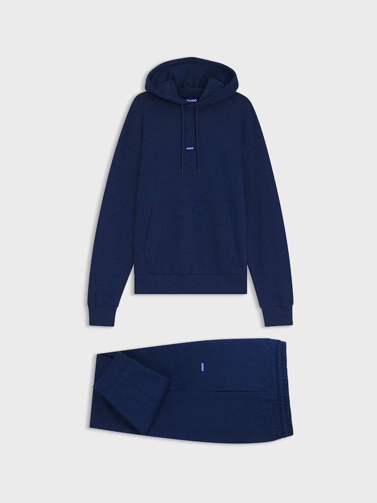 HUGO Blue Regular Fit Nalonso Logo Tracksuit - Image 1 of 1 HUGO Blue Regular Fit Nalonso Logo Tracksuit - Image 1 of 1