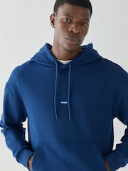 HUGO Blue Regular Fit Nalonso Logo Tracksuit - Image 3 of 7