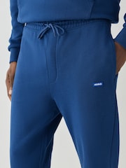 HUGO Blue Regular Fit Nalonso Logo Tracksuit - Image 4 of 7