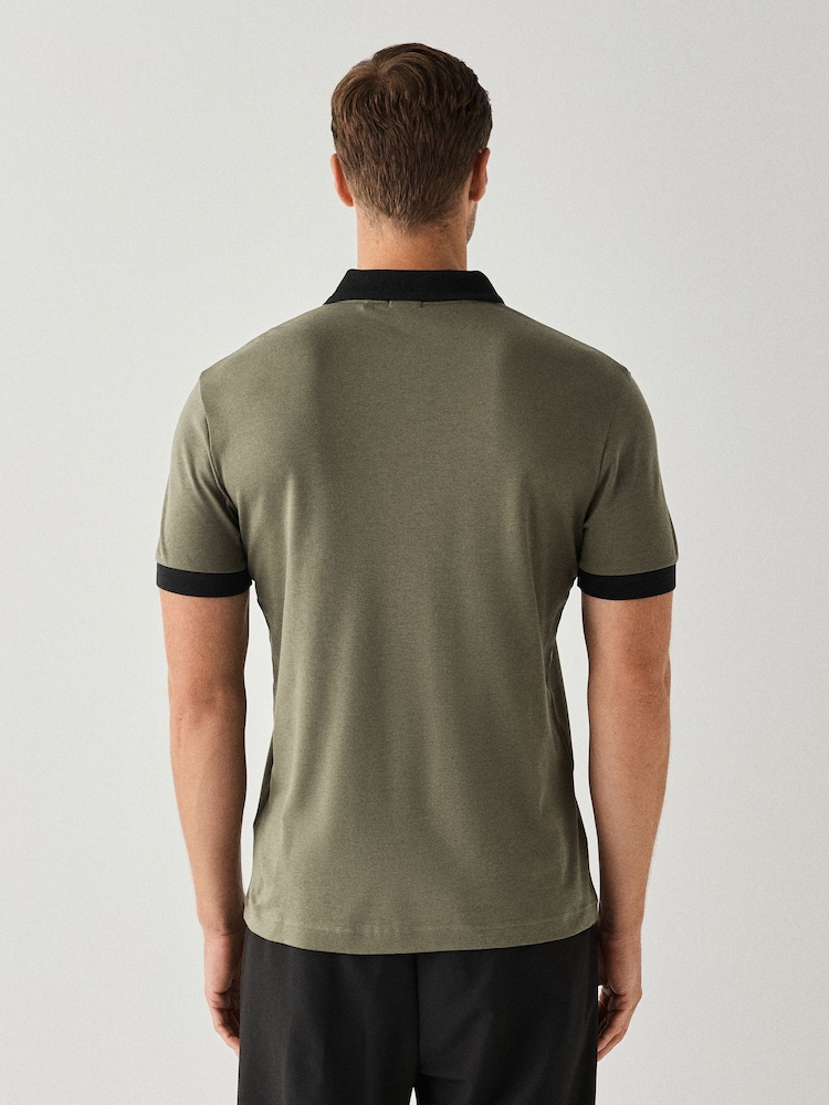 BOSS Green Regular Fit Network Paule Polo Golf Shirt - Image 2 of 3 BOSS Green Regular Fit Network Paule Polo Golf Shirt - Image 2 of 3
