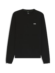 BOSS Black Regular Fit Ever Crew Neck Jumper - Image 1 of 1
