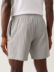 BOSS Brown Regular Fit Logo Stretch Shorts - Image 2 of 4