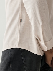 BOSS White Regular Fit Stretch Cotton Shirt - Image 3 of 5