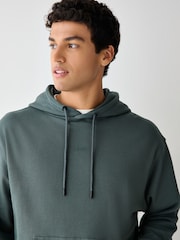 BOSS Green Regular Fit Logo Hoodie - Image 3 of 4