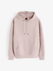 BOSS Pink Regular Fit Logo Hoodie - Image 1 of 1
