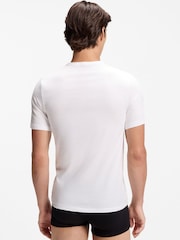 HUGO White/Blue/Black T-Shirts 3 Pack - Image 2 of 2