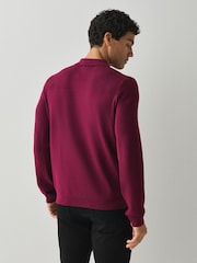 BOSS Red Regular Fit Momentum Knitted Polo Shirt - Image 2 of 5
