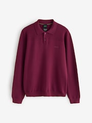 BOSS Red Regular Fit Momentum Knitted Polo Shirt - Image 5 of 5