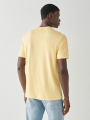 BOSS Yellow Regular Fit Graphic T-Shirt - Image 2 of 4