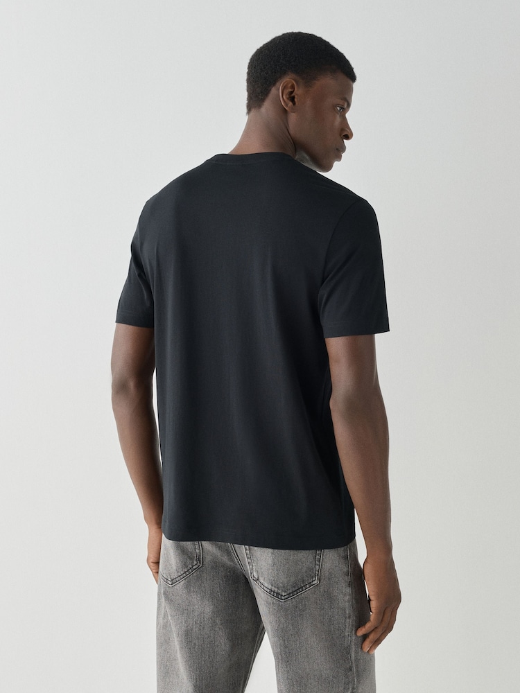 BOSS Regular Fit Momentum Graphic T-Shirt - Attēls 2 no 4