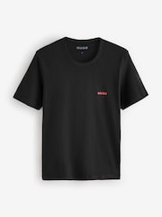 HUGO Red/Grey/Black T-Shirts 3 Pack - Image 4 of 7