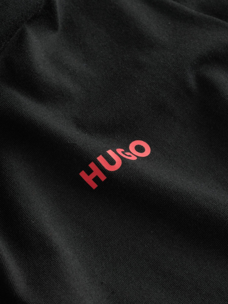 HUGO Red/Grey/Black T-Shirts 3 Pack - Image 7 of 7 HUGO Red/Grey/Black T-Shirts 3 Pack - Image 7 of 7