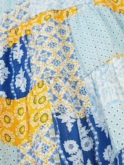 Monsoon Pia Patchwork Print Dress - Imagen 2 de 2