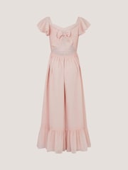 Rosa claro - Monsoon Sully Tie Back Prom Dress - Imagen 4 de 4