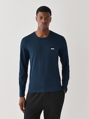 BOSS Blue Classic Long Sleeve T-Shirts 3 Pack - Image 2 of 9