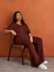 Live Unlimited Brown Short Sleeve T-Shirt - Image 2 of 4