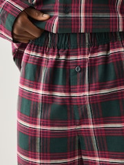 BOSS Logo Tartan Pyjamas Gift Set - Billede 4 af 8