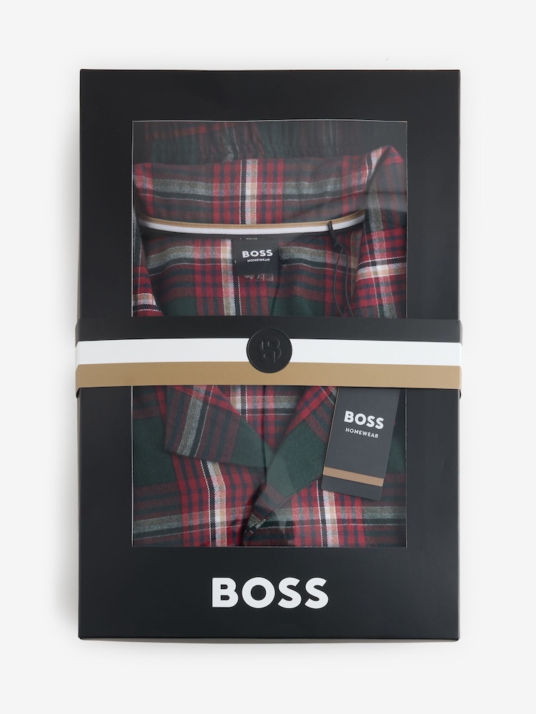 BOSS Logo Tartan Pyjamas Gift Set - Billede 8 af 8 BOSS Logo Tartan Pyjamas Gift Set - Billede 8 af 8