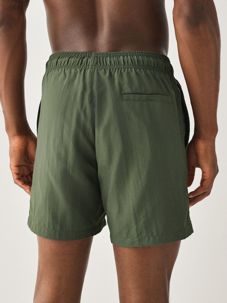 Zielony - HUGO Paolo Logo Swim Shorts - Obraz 2 z 5 Zielony - HUGO Paolo Logo Swim Shorts - Obraz 2 z 5
