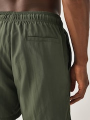 Zielony - HUGO Paolo Logo Swim Shorts - Obraz 4 z 5