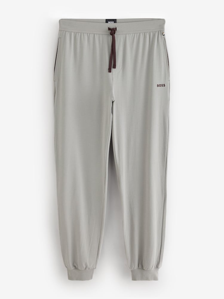 BOSS Brown Logo Detail Classic Joggers - Image 1 of 1 BOSS Brown Logo Detail Classic Joggers - Image 1 of 1