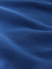HUGO Blue Logo Quarter Zip Sweatshirt - Image 6 of 7
