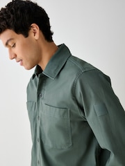 BOSS Green Locky Relaxed Fit Overshirt - Image 3 of 4