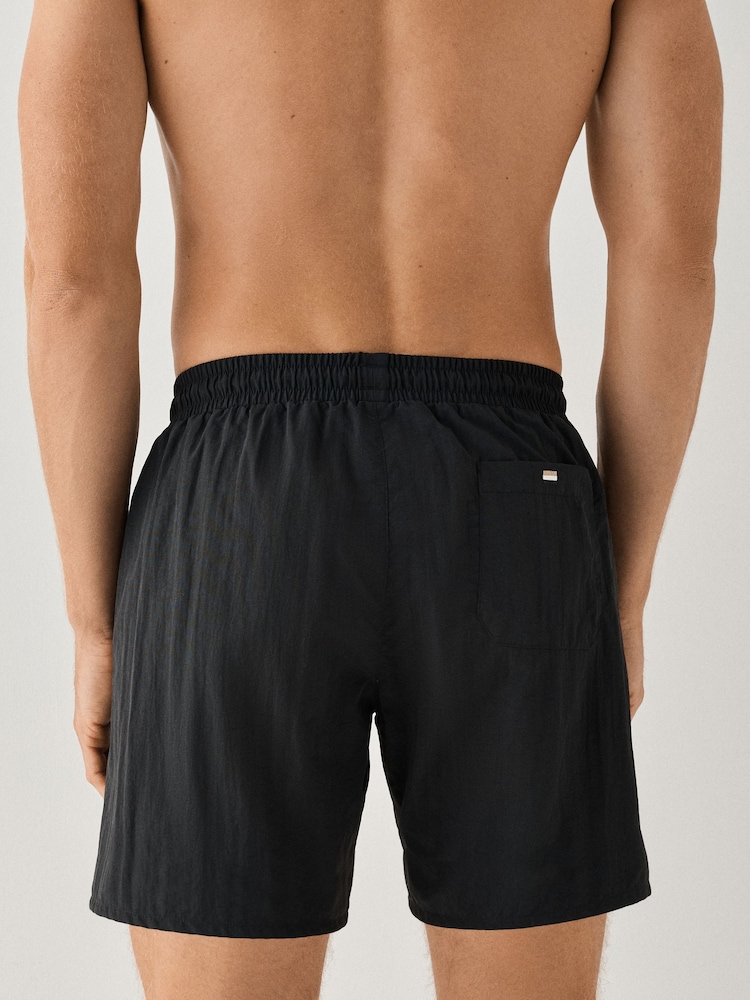 BOSS Black Ole Regular Fit Logo Swim Shorts - Image 2 of 4