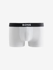 Чорний/білий/сірий - BOSS One Logo Hipster Boxers 3 Pack - Image 4 of 4