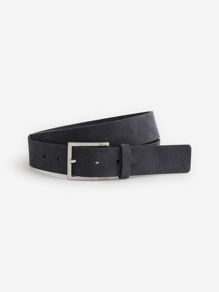 Azul - HUGO Mirto Logo Belt - Imagen 1 de 1