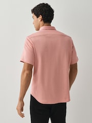 BOSS Motion Regular-Fit Short Sleeve Stretch Shirt - Kuva 2 / 4