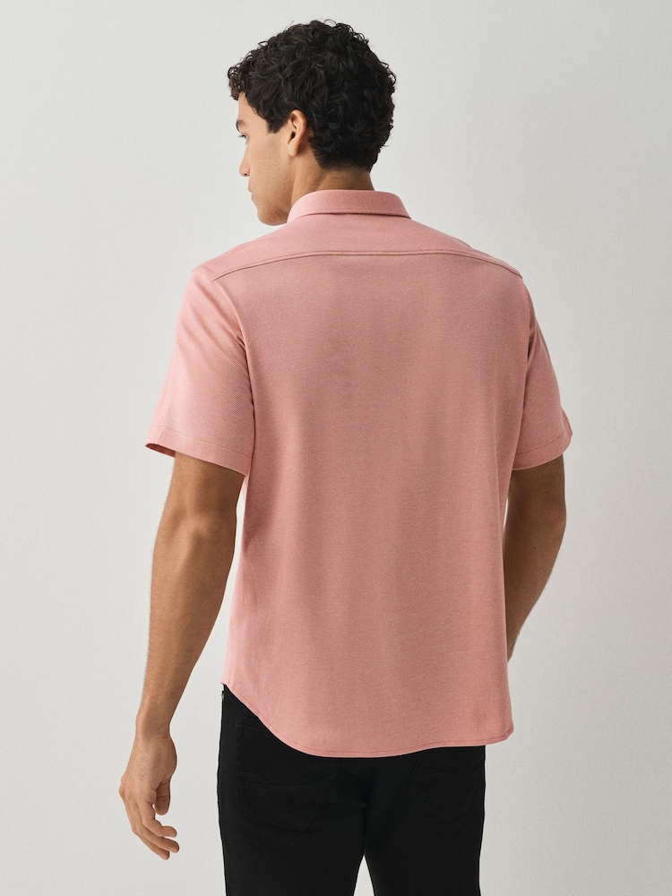BOSS Motion Regular-Fit Short Sleeve Stretch Shirt - Kuva 2 / 4