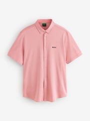 BOSS Motion Regular-Fit Short Sleeve Stretch Shirt - Kuva 4 / 4