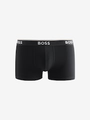 BOSS Green/Red/Black Power Logo Trunk Boxers 3 Pack - Image 3 of 4