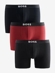 BOSS One Logo Hipster Boxers 3 Pack - Image 1 de 4