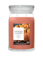 Yankee Candle Spiced Pumpkin Signature Large Jar 2 Wick Candle - Image 1 of 1