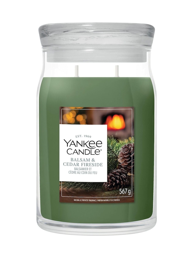 Yankee Candle Balsam Cedar Signature Medium Jar Boxed Candle - Image 3 of 3 Yankee Candle Balsam Cedar Signature Medium Jar Boxed Candle - Image 3 of 3