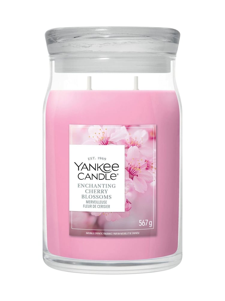 Yankee Candle Enchanting Cherry Blossom Signature Large Jar Boxed Candle - Image 3 of 3 Yankee Candle Enchanting Cherry Blossom Signature Large Jar Boxed Candle - Image 3 of 3