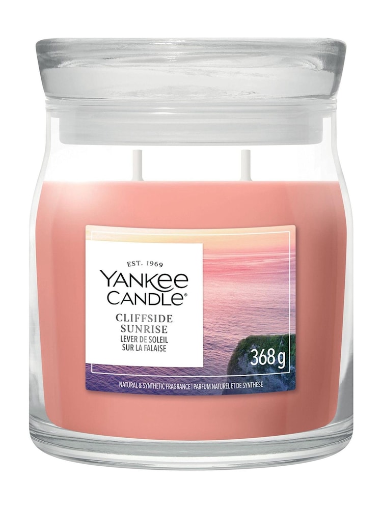 Yankee Candle Cliffside Sunrise Signature Large Jar Boxed Candle - Image 1 of 1 Yankee Candle Cliffside Sunrise Signature Large Jar Boxed Candle - Image 1 of 1