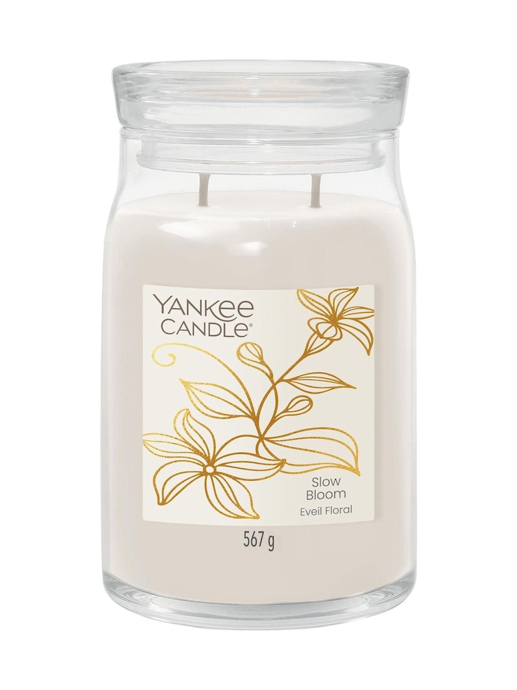 Yankee Candle Slow Bloom Signature Medium Jar 2 Wick Candle - Image 1 of 1