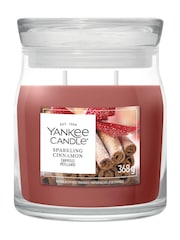 Yankee Candle Sparkling Cinnamon Signature Medium Jar Boxed Candle - Image 3 of 3