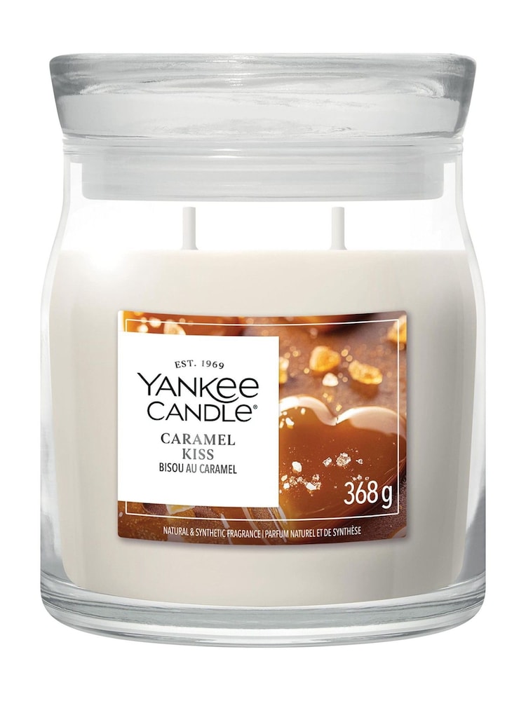 Yankee Candle Caramel Kiss Signature Medium Jar Boxed Candle - Image 1 of 1
