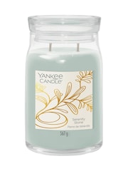 Yankee Candle Serenity Stone Signature Medium Jar 2 Wick Candle - Image 1 of 1