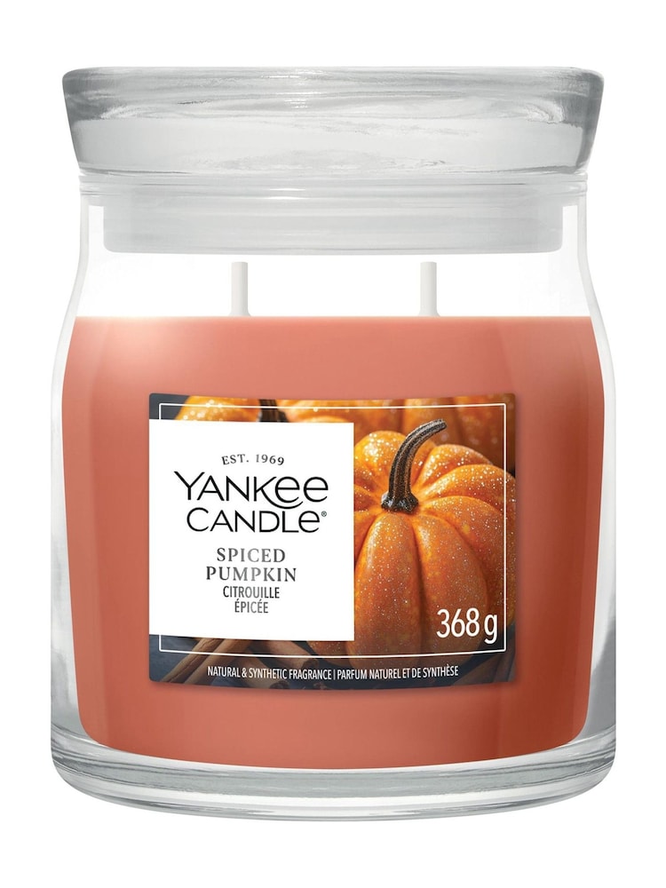 Yankee Candle Spiced Pumpkin Signature Medium Jar Boxed Candle - Image 1 of 1