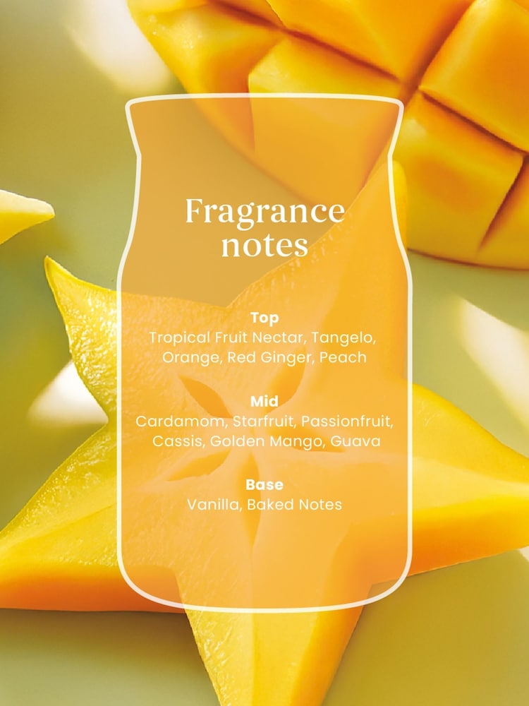 Yankee Candle Starfruit Sunshine Signature Medium Jar 2 Wick Candle - Image 2 of 2
