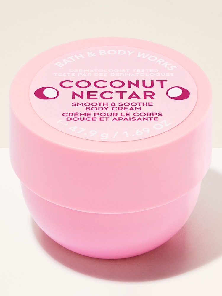 Bath & Body Works Coconut Nectar Travel Size Smooth & Soothe Body Cream 75ml - Image 1 of 4