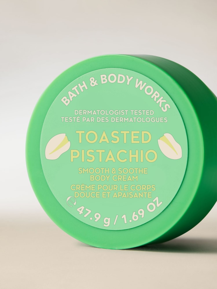 Bath & Body Works Toasted Pistachio Travel Size Smooth & Soothe Body Cream 75ml - Image 2 of 4